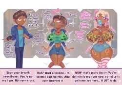 belly belly_button big_breasts bimbo bimbo_body bimbo_lips bimbofication bimbofied blonde_hair blue_lipstick blue_nail_polish blue_nails brain_drain brain_fuck brainwashed brainwashing breast_expansion breasts_bigger_than_head cleavage color confusion cute dark-skinned_female dark-skinned_male dark_skin ditzy drool drool_string drooling dumb dumbification earrings english_text expansion eyebrows eyelashes fashion femdom femsub forced forced_transformation fuzzy ganguro gender_transformation genderswap_(mtf) girly gyaru gyaru_gal gyarufication hair_ornament hips hips_wider_than_shoulders huge_ass huge_breasts huge_lips identity_death intelligence_drain intelligence_loss iq_loss jiggle jiggling_ass jiggling_breasts leopard leopard_print long_fingernails long_hair makeup male_to_female mental_transformation mind_break mind_control mindfuck nipple_bulge nipples nipples_visible_through_clothing original original_character pantyhose personality_change pink_panties pink_tongue ribbon rule_63 simple_background skirt smokyglitch text thick thick_ass thick_legs thick_lips thick_thighs thin_waist tight_clothing tights tongue wobble wobbling_ass