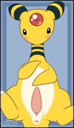 1boy afterglow_ampharos afterglow_the_ampharos aliasing ampharos animal_genitalia anus blush chubby cursor dildo erection feet feral furry genital_slit low_res male male_only nintendo no_nipples nude original_character penis pokémon_(species) pokemon pokemon_(species) pokemon_gsc presenting presenting_penis slit smile solo spread_legs spreading text thick_thighs video_games watermark wide_hips