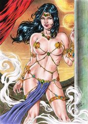 1girls 2017 a_princess_of_mars barsoom big_breasts black_hair blue_eyes breasts busty column crown curtains curvy dated david_lima deimos dejah_thoris ed_benes_studio female female_only gem gems gemstone human jewelry john_carter john_carter_of_mars loincloth long_hair moons orange_sky pasties pelvic_curtain phobos pillar princess purple_clothing red_curtains red_lips red_lipstick red_sky sash signature smoke solo steam tiara voluptuous