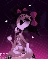 muffet from undertale by eggshoppe