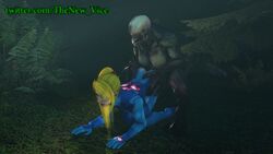 3d animated big_breasts blonde_hair clothed_sex clothing demon dickgirl doom female forced from_behind futanari gif horsecock intersex intersex/female interspecies long_hair metroid monster night nintendo open_mouth outside penetration ponytail rape samus_aran spread_legs thenewvice vicesfm zero_suit