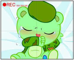 bear camera camera_view clothed_rape crying dacryphilia eyes_closed flippy flippy_(htf) happy_tree_friends male_only mondo_media rape recording shy splendid_(htf) tagme tears