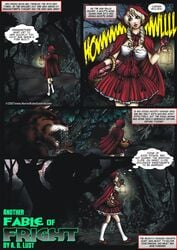 anthro anthro_on_female anthro_on_human big_bad_wolf comic female_on_anthro horror_babe_central human human_on_anthro imminent_rape little_red_riding_hood rape tagme unaware unsuspecting werewolf