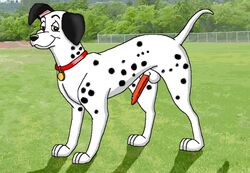 101_dalmatians canine dalmatian disney dog feral fur male_only penis pongo solo testicles