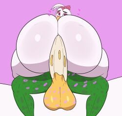1girls alligator animated anthro asstronsfw bed big_ass big_balls big_breasts chicken cock colored_background cowgirl_position cum cum_in_pussy cum_inside female five_nights_at_freddy's five_nights_at_freddy's:_security_breach furry glamrock_chica_(fnaf) huge_ass huge_cock kiss_mark kiss_mark_on_balls kiss_mark_on_penis kiss_mark_on_thighs kiss_marks lipstick lipstick_mark lipstick_marks lipstick_on_balls lipstick_on_penis lipstick_on_thighs loop love makeup montgomery_gator_(fnaf) nsfw pants pink_background pink_lipstick purple_eyes scottgames sex unseen_male_face video video_games