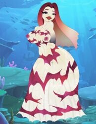 absurd_res anthro female fish hi_res lewarfire lola_(disambiguation) marine shark_tale solo