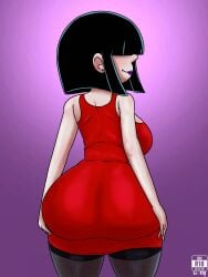 1girls aged_up big_ass big_breasts big_butt black_hair dress ear_piercing fat_ass fat_butt female hair_over_eyes hands_on_ass hands_on_butt hands_on_own_ass hands_on_own_butt huge_ass huge_breasts huge_butt looking_back lucy_loud makeup milf presenting presenting_ass presenting_butt short_hair showing_ass showing_butt showing_off showing_off_ass showing_off_butt smile smiling sr_r18nsfw stockings teen the_loud_house thick_ass voluptuous voluptuous_female wide_hips wide_thighs