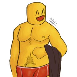 clothing hi_res humanoid male palister35 roblox solo underwear yellow_body