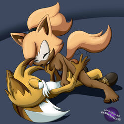 1boy 1girls anthro areolae breasts brown_fur canine closed_eyes cowgirl_position dark-skinned_female dark_skin duo fan_character female fox hedgehoglove idw_comics idw_publishing interspecies male mammal mobian_(species) nipples nude oc original_character penetration penis riding sega sex sonic_(series) sonic_oc sonic_the_hedgehog_(comics) sonic_the_hedgehog_(idw) sonic_the_hedgehog_(series) straight tail vaginal_penetration whisper_the_wolf white_fur wolf yellow_fur