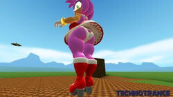 amy rose from sega by viperarcane