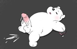 balls cartoon_network cum furry humanoid_penis ice_bear male male_only mammal peachy-pudding penis polar_bear solo ursid ursine we_bare_bears