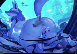 lucario from nintendo by catcouch