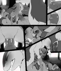 1girls 2019 2boys absurd_res anthro anthrofied anus chubby close-up comic cum cum_in_pussy cum_inside erection female flaaffy furry group hi_res interspecies larger_male male mango_(mangobird) mangobird monochrome nintendo nude original_character penetration penis pokemon pokemon_(species) pokemon_gsc pussy size_difference smaller_female straight text thick_thighs typhlosion vaginal_penetration video_games wide_hips