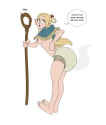 1girl 1girls abdl areola areolae blonde_female blonde_hair blonde_hair_female breasts breasts_out delicious_in_dungeon diaper diaper_fetish dungeon_meshi elf elf_ears elf_female elf_girl female female_focus female_only infantilism jpg marcille_donato mostlyodourless nipples poop pooping pooping_self scat shit shitting shitting_self soiled_diaper soiling tagme