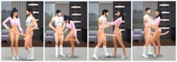 1boy 1girls 2019 3d ballerina ballet ballet_shoes beard big_penis black_hair bottomless brown_hair clothed_female_nude_male clothing couple devious_desires deviousdesires female grabbing grabbing_penis long_hair long_penis male matrixsims normal_breasts nude_male penis room smile stockings testicles the_sims the_sims_4