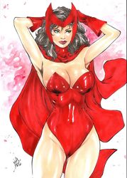 scarlet witch from avengers by ed benes studio