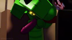 3d alien anal anal_sex animated balls cardboard_box cat_ears cat_tail erection gay gay_sex gnarpy_(regretevator) green_body green_hair green_skin hat holding_legs male mp4 no_sound paws pest_(regretevator) posionariy regretevator roblox sex tagme tail video white_body white_fur white_hairrn