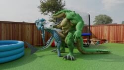 1boy 1girls 3d animated backyard big_penis completely_nude crocodile crocodilian female furry league_of_legends mp4 nika_sharkeh no_sound nude nude_female nude_male penis pussy renekton shark straight tagme video