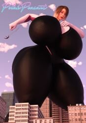 1boy 1girls 3d 3d_(artwork) ass ass_expansion big_ass big_breasts big_butt blonde blonde_female blonde_hair blonde_hair_female breasts breasts_bigger_than_head butt_expansion city dirty_blonde_hair expansion ghost-spider giantess gwen_stacy hero heroine hip_grab huge_ass huge_breasts huge_butt huge_hips light-skinned_female light_skin marvel miles_morales no_mask polakpeasant sony spider-gwen spider-man spider-man:_across_the_spider-verse spider-man:_into_the_spider-verse spider-man_(series) superhero superheroine thick_thighs thighs wide_hips