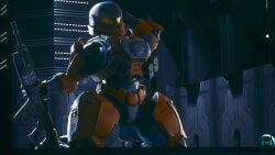 1girls absurd_res armor armored_female big_ass big_breasts big_butt blender blender_(software) clothed clothing female female_spartan_(halo) gun halo_(game) halo_(series) hi_res highres microsoft presenting runn1non solo spartan_(halo) xbox_game_studios