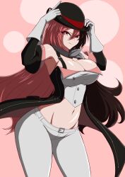 1girls big_breasts busty cleavage female female_only kmkz-art large_breasts legs midriff multicolored_hair navel neo_(rwby) pants rwby tagme thighs voluptuous