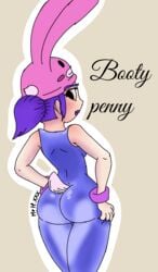 brawl_stars bunny_costume bunny_ears bunny_penny_(brawl_stars) bunnysuit latex penny_(brawl_stars) potona