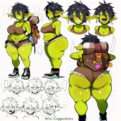 ai_generated brix_copperears goblin goblin_female kortai novelai original_character reference_sheet tagme