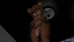 3d 3d_(artwork) cryptiacurves fazclaire's_nightclub femboy five_nights_at_freddy's fnaf freddy_(fnaf) fredina_(cally3d) frenni_fazclaire male_only pubic_hair samuel_1234