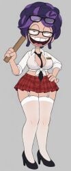 1girls 2026 2d 2d_(artwork) 2d_artwork ai_assisted alternate_ass_size alternate_body_type alternate_breast_size alternate_costume animate_inanimate bedroom_eyes big_ass big_breasts big_butt big_hair big_thighs black_eyes braid braided_hair braided_ponytail braids breasts clothed clothing curvy curvy_body curvy_female curvy_figure digital_art digital_drawing digital_drawing_(artwork) digital_media digital_media_(artwork) digital_painting_(artwork) doll doll_girl dressed edit edited edited_art edited_image female female_focus female_only full_body glasses grey_background hair hair_bun hourglass_figure hourglass_figured_female humanoid humanoid_female inanimate_animate lily_lovebraids living_toy long_hair mascot_horror mob_entertainment mob_games necktie open_mouth pear-shaped_figure pear_shaped pear_shaped_female ponytail ponytail_(hair) ponytail_female poppy_playtime poppy_playtime_(chapter_5) purple_hair roleplay school_uniform schoolgirl_uniform seductive seductive_look seductive_pose short_skirt simple_background skirt smile smiling smug smug_expression smug_face smug_grin smug_smile solo solo_female solo_focus spinarooz thick thick_ass thick_butt thick_hips thick_legs thick_thighs thigh_socks thighhighs video_games white_shirt wide_hips wide_thighs