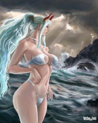 1girls 2d 2d_(artwork) 2d_artwork adult adult_female almost_naked almost_nude bare_armpits bare_arms bare_belly bare_chest bare_hands bare_hips bare_legs bare_midriff bare_navel bare_shoulders bare_skin bare_thighs belly belly_button big_breasts blue-haired_female blue_fingernails blue_hair blue_nail_polish blue_nails breasts brown-eyed_female brown_eyes busty busty_female busty_girl cleavage clouds collarbone curvaceous curvaceous_body curvaceous_female curvaceous_figure curvaceous_hips curvy curvy_body curvy_female curvy_figure curvy_hips day daylight daytime digital digital_art digital_drawing digital_drawing_(artwork) digital_media digital_media_(artwork) drawing earrings elbows exposed_armpits exposed_arms exposed_belly exposed_chest exposed_hips exposed_legs exposed_midriff exposed_navel exposed_shoulders exposed_skin exposed_thighs female female_focus female_only fingernails fingers fit_female god_rays godrays gradient_hair green-haired_female green_hair groin hair_pin hairpin hairpins high_resolution highres horn horns hourglass_figure inframammary_fold inguinal_crease inguinal_ligament large_boobs large_breasts lean_figure linea_alba lips long_hair looking_sideways looking_to_the_side mature mature_female midriff mostly_nude multicolored_hair nail_polish nails naked naked_female naked_woman narrow_waist navel nearly_nude nude nude_female nudity o-ring_bikini o-ring_swimsuit ocean one_piece outdoor outdoor_nudity outdoors outside ponytail post-timeskip practically_nude profile red_horn red_horns ribs sea seaside shoulders shueisha sidelocks skinny skinny_female skinny_girl skinny_waist sky slender_body slender_waist slim_female slim_waist solo standing stomach tako_art tall_female thick_thighs thighs thong_bikini upper_body water wavy_hair weekly_shonen_jump white-haired_female white_hair wide_hips yamato_(one_piece)