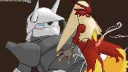 16:9 2019 2boys aggron anal anal_orgasm anal_sex animal_genitalia animal_penis ass avian beak blaziken blue_eyes blush brown_background claws closed_eyes cum cum_drip cum_in_ass cum_inside cum_on_body cum_on_penis cum_on_self cum_splatter cum_string cum_while_penetrated cumshot dripping duo ejaculation erection feral feral_on_feral gay hi_res interspecies larger_male lying male male_only male_penetrated male_penetrating nintendo nude on_back on_top open_mouth orgasm penetration penis phosaggro pixel_art pokemon pokemon_(species) pokemon_rse precum reverse_cowgirl_position scalie sex simple_background sitting size_difference slit smaller_male text thick_thighs tongue url video_games watermark yaoi