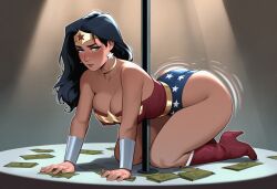 1girls ai_generated amazon big_ass big_breasts big_thighs breasts curvaceous curvy curvy_figure dc dc_comics demigod demigoddess diana_of_themyscira diana_prince digital_media_(artwork) female hips hourglass_figure huge_ass huge_breasts huge_thighs justice_league large_ass large_breasts large_thighs legs light-skinned_female light_skin mature mature_female phophopho pole pole_dancing slim_waist stripper_pole themysciran thick thick_hips thick_legs thick_thighs thighs voluptuous waist wide_hips wide_thighs wonder_woman wonder_woman_(series)