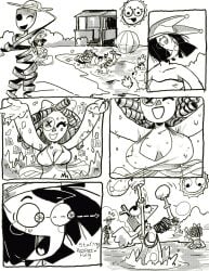 1boy 1other 4girls beach bikini breasts cleavage enel_face female gangle_(the_amazing_digital_circus) kinger_(the_amazing_digital_circus) male nonbinary pomni_(the_amazing_digital_circus) ragatha_(the_amazing_digital_circus) sun_(the_amazing_digital_circus) tagme the_amazing_digital_circus zardozz zooble_(the_amazing_digital_circus)