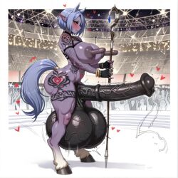 1futa absurdly_large_cock ai_generated animal_ears animal_genitalia animal_penis animal_tail anthro arena areolae arm_sleeves arm_warmers balls big_areola big_ass big_balls big_breasts big_butt big_nipples big_penis black_balls black_eyeshadow black_penis blue_hair blush bracelet breasts crowd crowd_watching curvy curvy_body curvy_figure elf_ears enormous_penis equine_genitalia equine_penis erect_nipples erect_penis erection eyeshadow finger_ring fishnet_armwear fishnet_clothing fishnets flared_penis full_body fur furry futanari gloves gold_(metal) gold_jewelry hard_cock hard_nipples hard_penis heart heart_symbol heart_tattoo hearts_around_head heavy_balls heavy_breasts holding_object holding_staff horny horny_futa horse_ears horse_penis horse_tail horseballs horsecock horsecock_futa horsecumrain_(artist) hourglass_figure huge_areola huge_balls huge_breasts huge_cock huge_nipples huge_testicles hyper hyper_balls hyper_penis intersex jewelry long_nipples long_penis makeup naughty_face navel_piercing nipples overwhelming_pleasure penis pleasure pleasure_face pointy_ears precum precum_drip puffy_areola puffy_nipples purple_body purple_eyes purple_skin sagging_balls short_hair side_view smile sorceress spontaneous_erection spotlight staff stage stage_lights standing swinging_penis tail_ring tattoo tattoos thick_penis thick_thighs throbbing_balls throbbing_penis veiny_balls veiny_penis white_fur