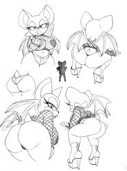 rouge the bat from sega by omegasunburst