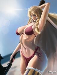 1girls 2d 2d_(artwork) 2d_artwork adult adult_female arm_behind_head armpit armpit_crease armpit_peek armpits axe baddie bare_armpits bare_arms bare_belly bare_chest bare_hands bare_hips bare_midriff bare_navel bare_shoulders bare_skin bare_thighs belly belly_button bewitching_thighs big_breasts bikini bikini_bottom bikini_top blade blonde-haired_female blonde_female blonde_hair blonde_hair_female blue-eyed_female blue_eyes blue_sky blurred_background blurry_background braid braided_hair braided_pigtails braids breasts breasts_apart busty busty_female busty_girl cape child_bearing_hips cleavage closed_mouth_smile collarbone curvaceous curvaceous_body curvaceous_female curvaceous_figure curvaceous_hips curvy curvy_body curvy_female curvy_figure curvy_hips day daylight daytime digital digital_art digital_drawing digital_drawing_(artwork) digital_media digital_media_(artwork) drawing elbows exposed_armpits exposed_arms exposed_belly exposed_chest exposed_hips exposed_midriff exposed_navel exposed_shoulders exposed_skin exposed_thighs female female_focus female_only fertile_hips fingernails fingers fit_female gerd_(one_piece) giant giantess groin hairless_armpits half_naked half_nude halterneck hand_behind_head head_tilt high_resolution highres hip_dips hourglass_figure inframammary_fold inguinal_crease inguinal_ligament large_boobs large_breasts lean_figure legwear light_smile linea_alba lips long_hair looking_at_viewer looking_sideways looking_to_the_side mature mature_female midriff mole nail_polish nails naked naked_female naked_woman narrow_waist navel nude nude_female nudity one_piece one_piece:_elbaf_arc orange_legwear orange_stockings orange_thigh_highs orange_thighhighs outdoor outdoor_nudity outdoors outside parted_bangs posing posing_for_the_viewer posing_naked posing_nude post-timeskip presenting_armpit purple_fingernails purple_nail_polish purple_nails red_bikini red_bikini_bottom red_bikini_top red_swimsuit red_swimwear seductive seductive_armpits seductive_body seductive_cleavage seductive_female seductive_hips seductive_pose seductive_posing seductive_thighs seductive_woman semi_nude serratus_anterior shaved_armpits shiny_breasts shiny_hair shiny_legs shiny_skin shiny_thighs shoulders shueisha sky slender_body slender_waist slim_female slim_waist smile smiley_face smiling smiling_at_viewer solo standing stockings stomach string_bikini sunlight sunlight_rays swimsuit swimwear tako_art thick_thighs thigh_highs thighhighs thighs tilted_head twin_braids upper_body weapon weekly_shonen_jump wide_hips