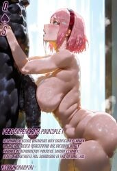 1boy 1girls absurd_res ai_assisted ai_generated ass balls big_ass big_balls big_breasts big_penis blush boruto:_naruto_next_generations breasts bubble_ass bubble_butt caption cheating cheating_(relationship) cheating_female cheating_girlfriend cheating_wife cuckold dark_penis dark_skin dialogue dominant dominant_male domination drooling female green_eyes hanging_penis headband hourglass_figure huge_ass huge_balls huge_breasts huge_cock imminent_penetration imminent_sex interracial korruptai large_ass large_balls large_breasts large_penis male massive_penis muscular_male narrow_waist naruto naruto_(series) netorare ntr nude penis penis_against_breast penis_out pink_hair poney queen_of_spades sakura_haruno shiny_skin side_view size_difference standing submissive submissive_female sweat text thick thick_ass thick_penis thick_thighs uncircumcised uncut veiny_penis