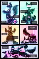 anthro bodysuit bondage buttplug diaper drone dronification gag latex latex_transformation liquid_latex null_bulge nullification padded_room plug_insertion quadruple_amputee rubber rubber_transformation sexotheque shiny_skin tagme transformation
