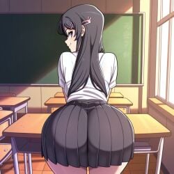 sakurajima mai from seishun buta yarou wa bunny girl senpai no yume wo minai
