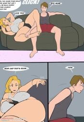 fellatio incest_(lore) jopuari large_penis licking_penis light-skinned_female light-skinned_male light_skin long_penis longer_than_30_seconds not_animated orange_hair penis secret_comics sister_(lore) slideshow straight sucking_penis tagme video