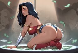 1girls ai_generated amazon big_ass big_breasts big_thighs breasts curvaceous curvy curvy_figure dc dc_comics demigod demigoddess diana_of_themyscira diana_prince digital_media_(artwork) female hips hourglass_figure huge_ass huge_breasts huge_thighs justice_league large_ass large_breasts large_thighs legs light-skinned_female light_skin mature mature_female phophopho pole pole_dancing slim_waist stripper_pole themysciran thick thick_hips thick_legs thick_thighs thighs voluptuous waist wide_hips wide_thighs wonder_woman wonder_woman_(series)