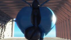 3d 3d_(artwork) 3d_animation alternate_color animated antennae_(anatomy) anus arthropod ass balls ballsack barn big_ass big_balls big_butt blinking blue_body carapace damon3d detailed_background digital_media_(artwork) exoskeleton feral genitals gif huge_ass huge_balls huge_butt huge_cock hyper hyper_balls hyper_genitalia insects large_ass looking_at_viewer looking_back looking_back_at_viewer loop male male_only multicolored_body nintendo nude penis pokemon pokemon_(species) puffy_anus raised_tail rear_view scolipede shaking_ass short_playtime shorter_than_10_seconds solo thick_ass thick_thighs video_games voluptuous wide_hips