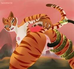 master tigress from dreamworks by wooodies8