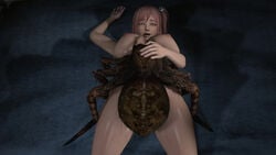 3d animated big_breasts dark_messiah_of_might_and_magic dead_or_alive honoka_(doa) insect insects interspecies johndoe1970 nipples no_sound pregnant source_filmmaker spider spread_legs tagme video zoophilia