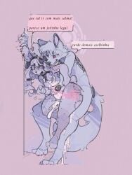 ambiguous_penetration animal_genitalia animal_penis anthro areola ass back_tattoo bite_mark blush bodily_fluids breasts canid canine canine_genitalia canine_penis cum cum_inside digital_media_(artwork) duo ejaculation excessive_cum excessive_genital_fluids female female_penetrated fox from_behind_position fur genital_fluids genitals hair hand_tattoo hi_res inflation inflation knotting lagomorph large_insertion leporid male male/female male_penetrating male_penetrating_female mammal nipples nude obscured_penetration penetration penis pink_body pink_fur portuguese_text rabbit sex simple_background small_breasts smile snow(snowfoxy66) snowfoxy66 tail tattoo teeth text translation_request white_body x-ray_view