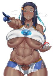 nessa (pokemon) from nintendo by natedecock