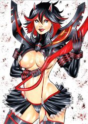 matoi ryuuko from deviantart by ed benes studio