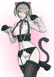 akizora danganronpa straight_hair tagme toujou_kirumi