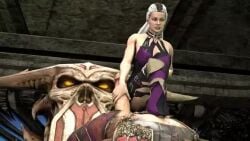 3d animated big_penis long_hair mortal_kombat mortal_kombat_11 shao_kahn sindel tagme thedirtden video