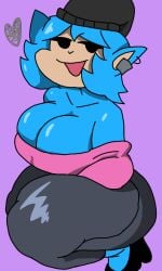 big_ass big_breasts big_legs black_jeans black_shoes blue_skin chubby chubby_female female pink_sweater slendytubbies slendytubbies_3 slendytubbies_oc teletubbie teletubbies traced zoe_(fitmn_d-sides)